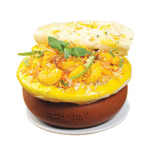 دوم روبيان برياني