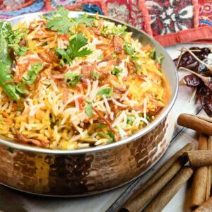 برياني مسالا سادة