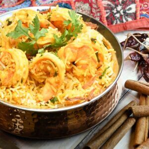 برياني روبيان