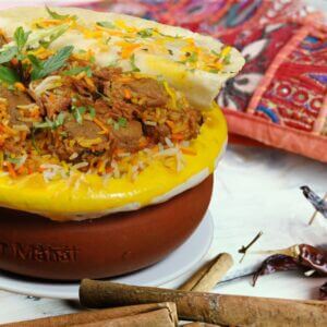 Dom Mutton Biryani